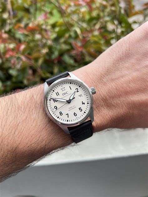 iwc mark xx white dial